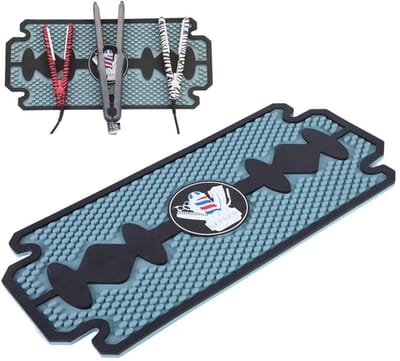 Dailygoody - Hittebestendige Styling Station Mat - Siliconen Antislip Pad - Bescherming voor Stijltang en Krultang - Haarverzorging - Gereedschap voor