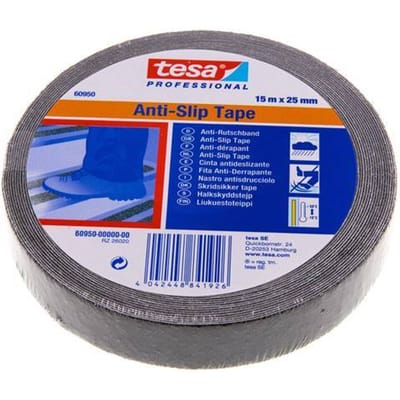 Anti-Slip Plakband 25mm/15m Zwart