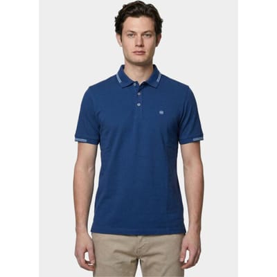 Bos Bright Blue Polo korte mouw judson polo 26108ju27bo/4005