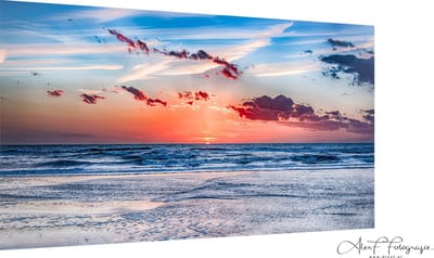 Foto op Canvas, Last Light (120x70cm)