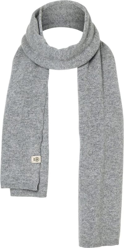 ROECKL Sjaal Cashmere Pure Cashmere Scarf Flanell Grijs