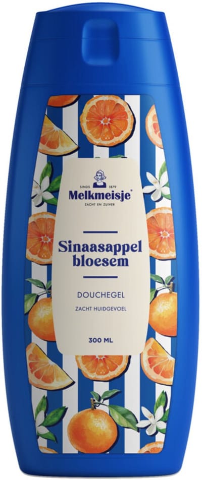 Melkmeisje Douchegel Sinaasappel 300 ml