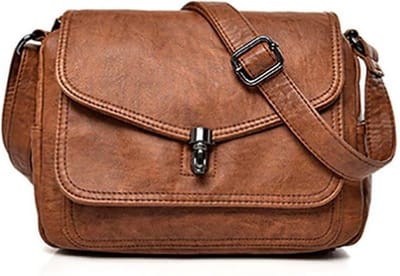 N3 Collecties Multi-Pocket Zachte Lederen Crossbody Tassen Voor Vrouwen