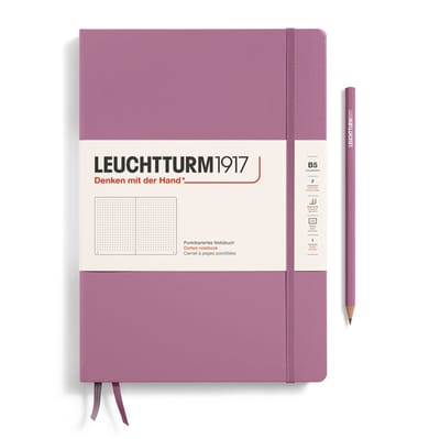 Leuchtturm1917 B5 Composition Notitieboek met hardcover Dotted Dusty Rose