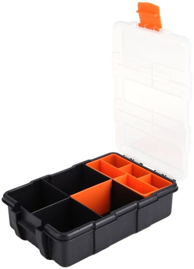 MTTproducts- Gereedschapskoffer Waterdicht - Opbergdoos met Deksel - Dubbele Laag - Lichtgewicht - Transparante Deksel - Hoogwaardige PP Materialen