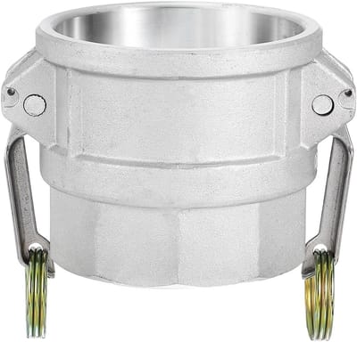1 pak 3 inch aluminium nokvergrendelingsfittingen - mannelijke adapter x vrouwelijke NPT-draad, snelkoppelingskoppeling voor slangmontage, corrosiebestendig en duurzaam voor diverse toepassingen