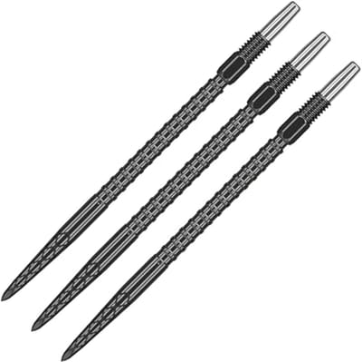 Dart Punten - Verwisselbare Tips - Dart Spel - Gepatenteerd Sluitsysteem - 35MM - Zwart