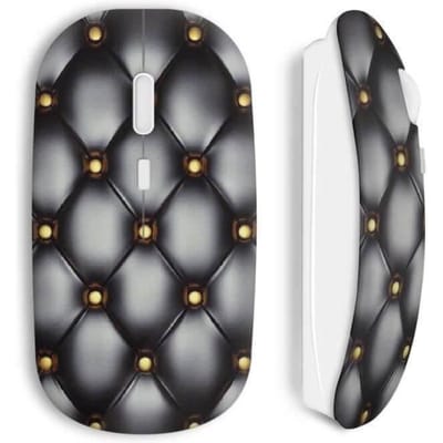 Souris sans fil - MANIACASE - Design élégant - Clé USB wifi incluse - Compatible Mac et PC - Noir