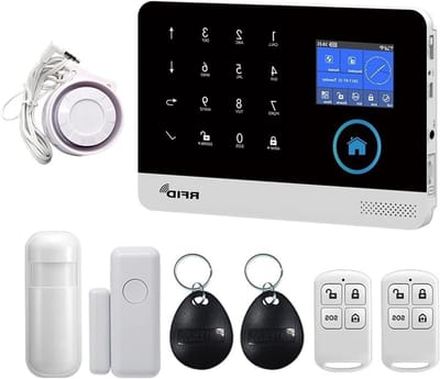 Alarmsysteem - Beveiligingssysteem Huis - Thuisbeveiliging - Wifi en GSM Netwerken - 300 Gram - G