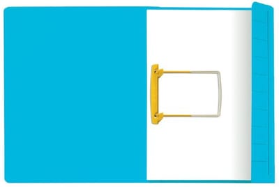 Clipmap Secolor folio 1 klep 270gr blauw | 50 stuks