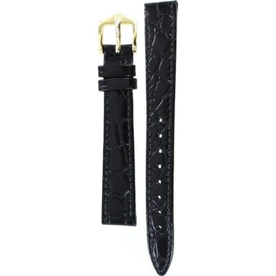 Hirsch 12302850NQ-1-16 Crocograin Horlogeband