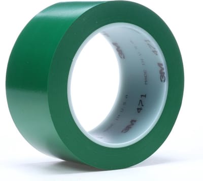 3M 471F 471GR50 PVC-plakband Groen (l x b) 33 m x 50 mm 1 stuk(s)