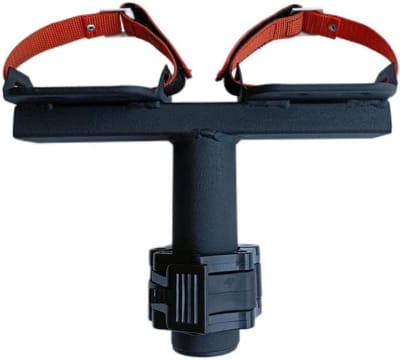 Tibialis Trainer - Kuit Machine - Been Spieren Trainen - Verstelbaar Ontwerp - 32x23x13 cm - Zwart Rood