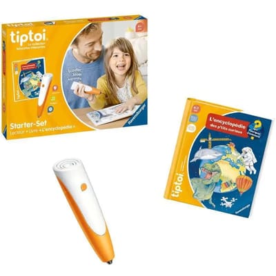 Educatieve spelletjes l'encyclopédie des p'tits curieux tiptoi® startset Ravensburger