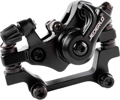 Fiets Remklauw - Schijfrem Onderdeel - Veilig Fietsen - Aluminium Legering - 160mm Rotor - Zwart