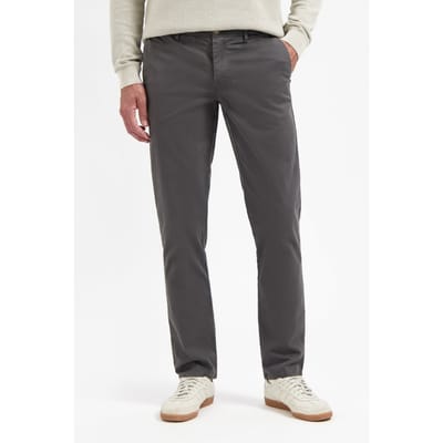No Excess Pants Stretch Garment Dyed Dark Grey Größe: W28L32 | Chinos Outlet | Herren | Grau