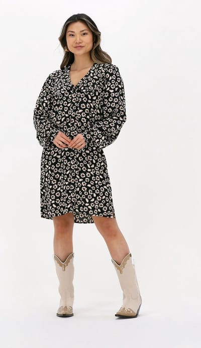 Catwalk Junkie Dr Sunflowers Jurken Dames - Rok - Jurk - Bruin - Maat XS