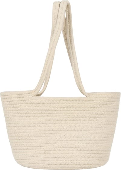 Tas Katoen - 32x18x10 cm - Beige