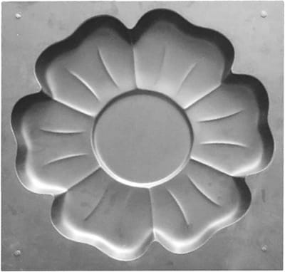 Betonmal Voor Tuinpad - Wegmal Steenvorm - Tuin Aanleggen - Herbruikbaar Patroon - 40.5 cm - Zilver