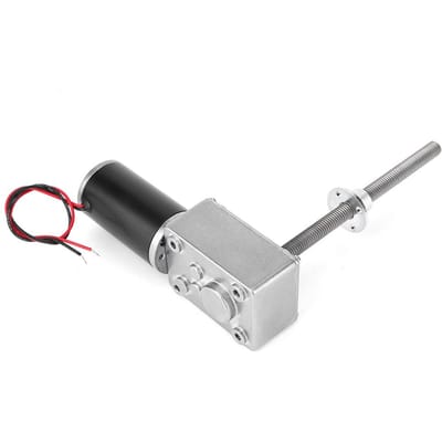 Motor Wormwielkast Hoge Torsie 8mm Schroefas met Flens voor Elektrische Ruit Reductieverhouding 200