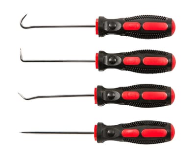 Grupa Topex - Haken Set - 150 mm - Vierdelig - Staal