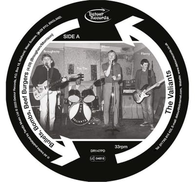 Valiants - Living For Today (7" Single) (Picture Disc) (Limited Edition)