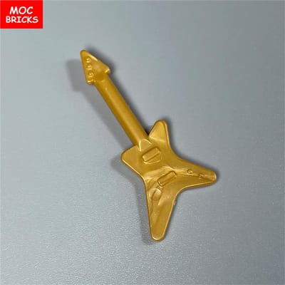 10 stuks/partij MOC Stenen Gereedschap Saxofoon Basgitaar suona Instrument 13808 Muziek Bouwstenen ZELF DOEN Poppen Speelgoed Kinderen Cadeaus