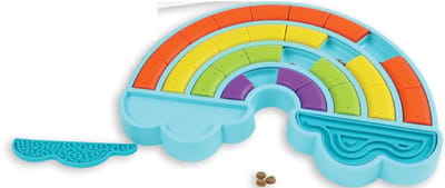 Famanu – Kalmerende traktatiepuzzel en likmat voor honden - interactief hondenspeelgoed - langzame voedselafgifte