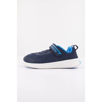 GEOX FOOT-RUN JONGENS Sneakers - MARINEBLAUW/LICHTBLAUW - Maat 25