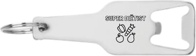 Akyol - super diëtist flesopener - Diëtist - familie vrienden - cadeau - 105 x 25mm
