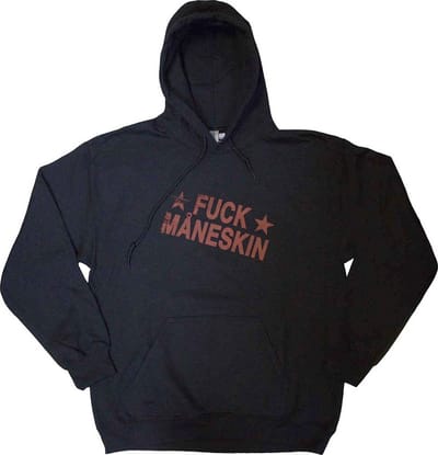 Maneskin - Fuck Maneskin Hoodie/trui - S - Zwart