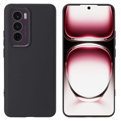 imoshion Hoesje - Geschikt voor Oppo Reno 12 - Color Backcover - Zwart