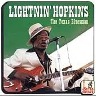 CD LIGHTNIN HOPKINS  The Texas Bluesman  CD52005 Europa Blues Gebruikt