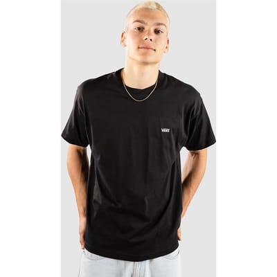 Vans Left Chest T-shirt Met Korte Mouwen Zwart XS Man
