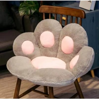 70*60cm Kawaii Kattenpoot Pluche Speelgoed Schattig Zacht Gevuld Vloerkussen Stoel Bank Zitkussen voor Huis Kamer Decoratie Kantoor Slaap Poppen 70x60cm