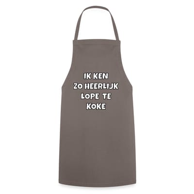 Ik Ken Zo Heerlijk Lope Te Koke Keukenschort