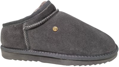 Warmbat Conner Suede Heren Sloffen - Grijs