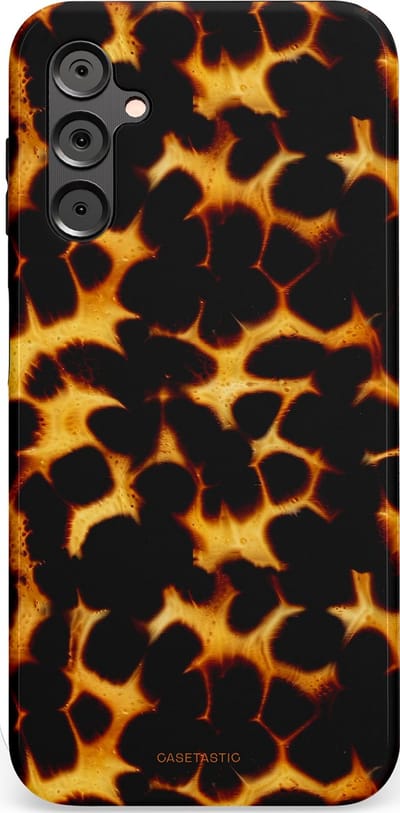 Casetastic Hoesje Geschikt voor Samsung A14 (5G/4G) - Stijlvolle Beschermende Duo-layer Case - Gevaarlijkspoor