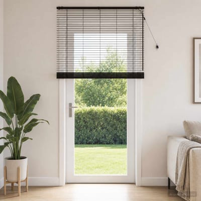vidaXL - Venetiaanse - jaloezie - Donkerbruin - 125 - x - 250 - cm - 35 - mm