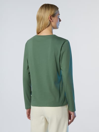 North Sails T-shirt met lange mouwen Met verhoogd logo