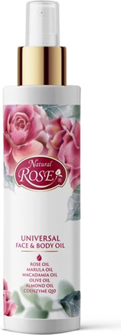 Natuurlijke lichaam en gezicht olie met rozen olie 200ml