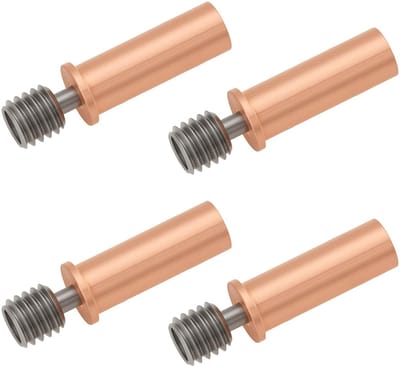 Dailygoods- Warmtebreak - Bimetalen Structuur - M6 Draad - 26 mm Lengte - Hoge Temperatuur tot 500℃ - Compatibel met Kobra 2 Plus/2 Pro/2 Neo - Warmtegeleider