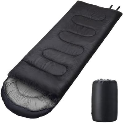 Ultralichte 4-seizoenen Campingslaapzak – Warme Envelop Mummie Slaapzak voor Backpackers & Outdoor Avonturen (Katoenen Winterslaapzak)