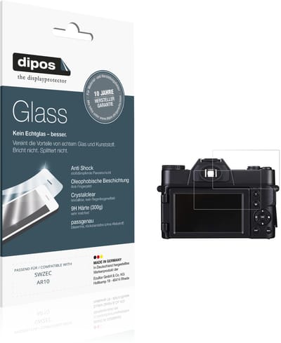 dipos – 2x Pantserfolie geschikt voor SWZEC AR10 | 9H Screenprotector