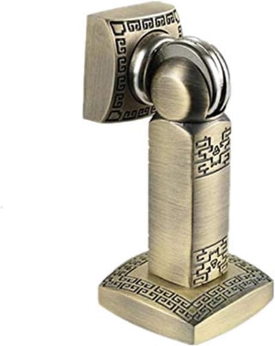 Magnetische Deurstopper - Deurhouder Deurvastzetter - Deur Openhouden - Verdikte Schokabsorptie - 15 x 15 x 15 cm - Brons