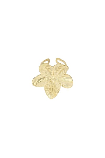 Bijoutheek Ring (Sieraad) Island Flower Bloem Goud