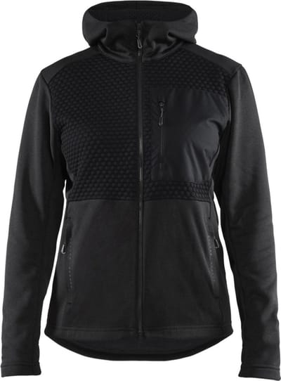 Blaklader 3542-2526 Dames Hoodie met hele rits - Zwart - L