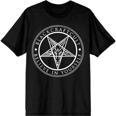 Blackcraft Cult - Gothic T-shirt - Believe In Yourself - M tot L - voor Mannen - zwart