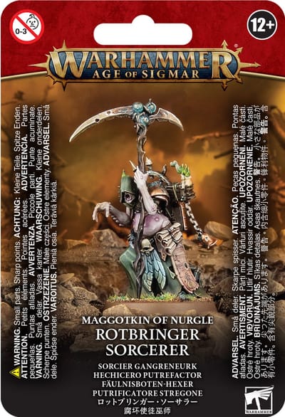 Maggotkin of Nurgle Rotbringer Sorcerer