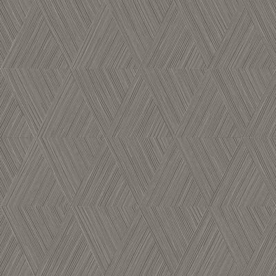 Origin Wallcoverings behang grafisch 3D motief taupe grijs - 50 x 900 cm - 347844
